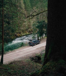 subaru parking at the forest Simon Abele