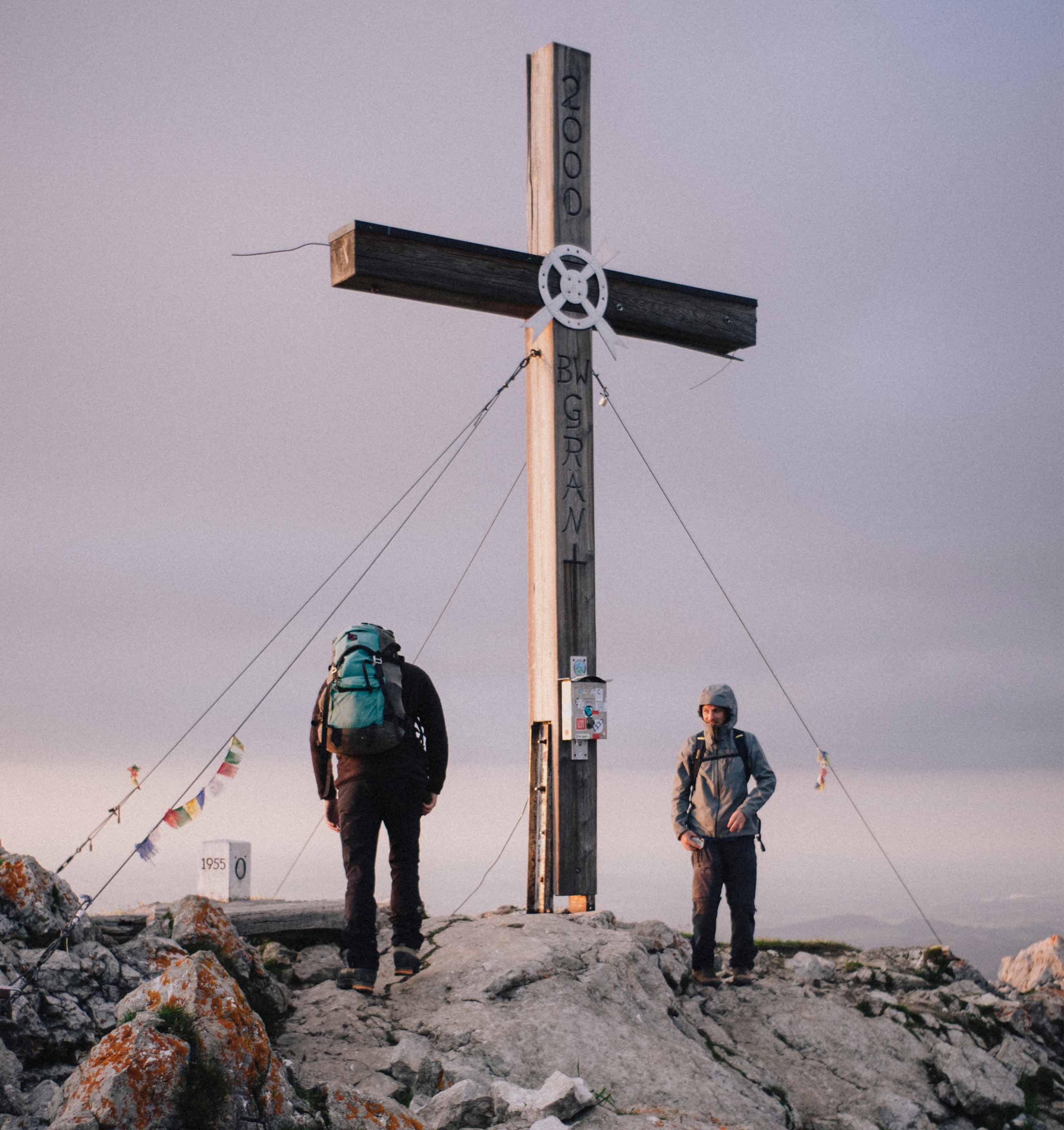 Mountain Cross sunset Simon Abele